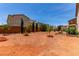 Large backyard with mature trees, and lush greenery at 3821 E Summit Ave, Pahrump, NV 89061
