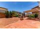 Landscaped backyard with patio, perfect for entertaining and relaxing at 3821 E Summit Ave, Pahrump, NV 89061