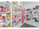 Walk-in pantry with shelving to maximize storage at 3821 E Summit Ave, Pahrump, NV 89061