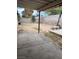 View of backyard with a concrete patio area and a block wall at 5389 Spencer St, Las Vegas, NV 89119