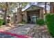 Community clubhouse entrance with stone accents and inviting atmosphere at 555 E Silverado Ranch Blvd # 2164, Las Vegas, NV 89183
