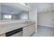 Modern kitchen featuring a breakfast bar open to a sun-filled living area at 555 E Silverado Ranch Blvd # 2164, Las Vegas, NV 89183