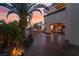 Outdoor kitchen and patio create a perfect backyard setup for entertaining and relaxation at 5779 Baffy Cir, Las Vegas, NV 89142