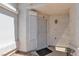 Inviting front porch with security screen door and sun shades for added privacy at 5990 Ablette Ave, Las Vegas, NV 89122
