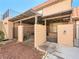 Charming townhome featuring a private patio with pergola, perfect for outdoor relaxation and entertaining at 6630 Bubbling Brook Dr # C, Las Vegas, NV 89107