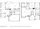 House floorplans of the first and second floors at 6971 Cedar Basin Ave, Las Vegas, NV 89142