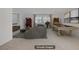 Spacious game room with pool table, seating area, and entertainment features at 7255 Bold Rock Ave, Las Vegas, NV 89113