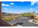 Balcony view highlighting the street and the surrounding desert landscape, offering a peaceful outdoor retreat at 728 Hardy Way # E, Mesquite, NV 89027