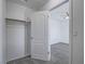 Good sized closet with rod for hanging clothing adjacent to bedroom at 7753 Petite Pillar Ct, Las Vegas, NV 89149