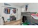 Comfortable bedroom featuring a bunk bed and ample storage space at 8505 Lansdale Rd, Las Vegas, NV 89123