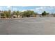 Wide shot of a parking lot with ample parking spaces at 8505 Lansdale Rd, Las Vegas, NV 89123