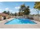 Enjoy the refreshing community pool, surrounded by lounge chairs and lush greenery at 8505 Lansdale Rd, Las Vegas, NV 89123