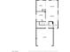Detailed first floor plan showing the layout of the kitchen, living room, and garage at 9034 Grenache St, Las Vegas, NV 89148
