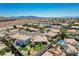 Expansive aerial view of a residential neighborhood with mountain views and desert landscape at 983 Cutter St, Henderson, NV 89011