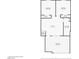 Upstairs floor plan with bedrooms, loft, bathroom, and balcony at 1103 Tektite Ave, Henderson, NV 89011