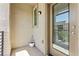 A cozy patio with a door leading inside, perfect for relaxing outdoors at 1103 Tektite Ave, Henderson, NV 89011