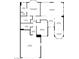 Detailed floor plan showcasing the layout of the home including bedrooms, bathrooms, and living spaces at 2315 Sun Cliffs St, Las Vegas, NV 89134