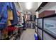 Walk-in closet featuring extensive shelving and hanging storage for clothes and shoes at 2717 Cool Lilac Ave, Henderson, NV 89052
