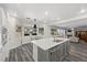 Bright kitchen features white countertops, stainless steel appliances, and an island, perfect for cooking at 2717 Cool Lilac Ave, Henderson, NV 89052