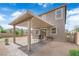 The covered patio offers a relaxing outdoor living space at 311 Lilian Faith Ave, North Las Vegas, NV 89031