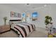 Bright bedroom with large windows and cozy decor at 362 Port Reggio St, Las Vegas, NV 89138