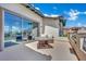 Cozy outdoor patio with views, offering great spot for relaxing or entertaining at 362 Port Reggio St, Las Vegas, NV 89138