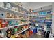 Walk-in pantry features abundant shelving, providing ample storage space at 362 Port Reggio St, Las Vegas, NV 89138