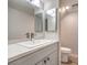 Modern bathroom featuring new fixtures, vanity, and countertops at 3683 Villa Knolls East Dr, Las Vegas, NV 89120