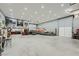 Gigantic garage space with room for multiple vehicles and equipment, ideal for storage and hobbies at 4075 E Oquendo Rd, Las Vegas, NV 89120