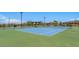 Well-maintained community tennis court with lighting and a shaded pavilion at 4160 E Brusca Way, Pahrump, NV 89061