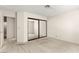 Bedroom with mirrored closet doors; ready for customization at 433 Old Palms Dr, Las Vegas, NV 89123