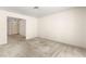 Spacious living room with a view to entry; ready for personal touches at 433 Old Palms Dr, Las Vegas, NV 89123
