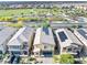 Aerial view of neighborhood homes showcasing well-maintained properties and landscaping at 4519 Stardusk Falls Ave, North Las Vegas, NV 89084