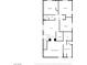 Second floor plan with bedrooms, bathrooms, laundry, and walk-in closet at 4519 Stardusk Falls Ave, North Las Vegas, NV 89084