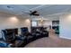 Large bonus room featuring a gaming chairs, billiards table and arcade games at 6403 Brandon Hills Ct, Las Vegas, NV 89139