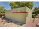 Community signage with desert landscaping adding to the charm of the neighborhood at 6437 Boatbill St, North Las Vegas, NV 89084
