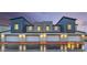 Modern townhome exterior with multiple garages, showing contemporary design and curb appeal at 6926 Wrightshire St # 20, Las Vegas, NV 89166