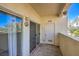 Balcony with sliding glass door at 698 S Racetrack Rd # 1014, Henderson, NV 89015