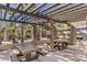 A shaded community picnic and barbeque area with seating at 722 Descartes Ave, Henderson, NV 89002