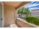 Patio showcasing the community greenery and landscaping, ideal for relaxation at 75 N Valle Verde Dr # 211, Henderson, NV 89074