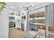 Dining area near sliding glass doors to patio, showcasing natural light at 823 Spikenard Dr, Henderson, NV 89002