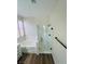 Modern bathroom features a glass shower and soaking tub at 8616 Willow Cabin St, Las Vegas, NV 89131