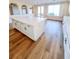Gourmet kitchen features a large island perfect for entertaining and modern finishes at 8616 Willow Cabin St, Las Vegas, NV 89131