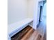 A well-lit, built-in desk area with hard surface flooring offers a dedicated workspace at 8616 Willow Cabin St, Las Vegas, NV 89131