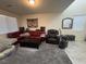Comfortable living room showcasing a plush rug and relaxed seating at 933 Kimbark Ave, Las Vegas, NV 89148
