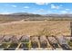An aerial view of a community surrounded by a desert landscape at 10431 Seelos St, Las Vegas, NV 89178