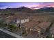 Exterior view of single-Gathering homes with mountain views at 10431 Seelos St, Las Vegas, NV 89178