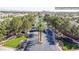 Aerial view of the Royal Highlands neighborhood featuring tree-lined streets and well-maintained landscaping at 10902 Pentland Downs St, Las Vegas, NV 89141