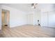Spacious bedroom with two closets, light wood floors and plenty of natural light at 10902 Pentland Downs St, Las Vegas, NV 89141