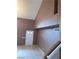 Foyer with high ceilings, fresh paint, tile flooring and a front door at 1511 Balsam Mist Ave, Las Vegas, NV 89183